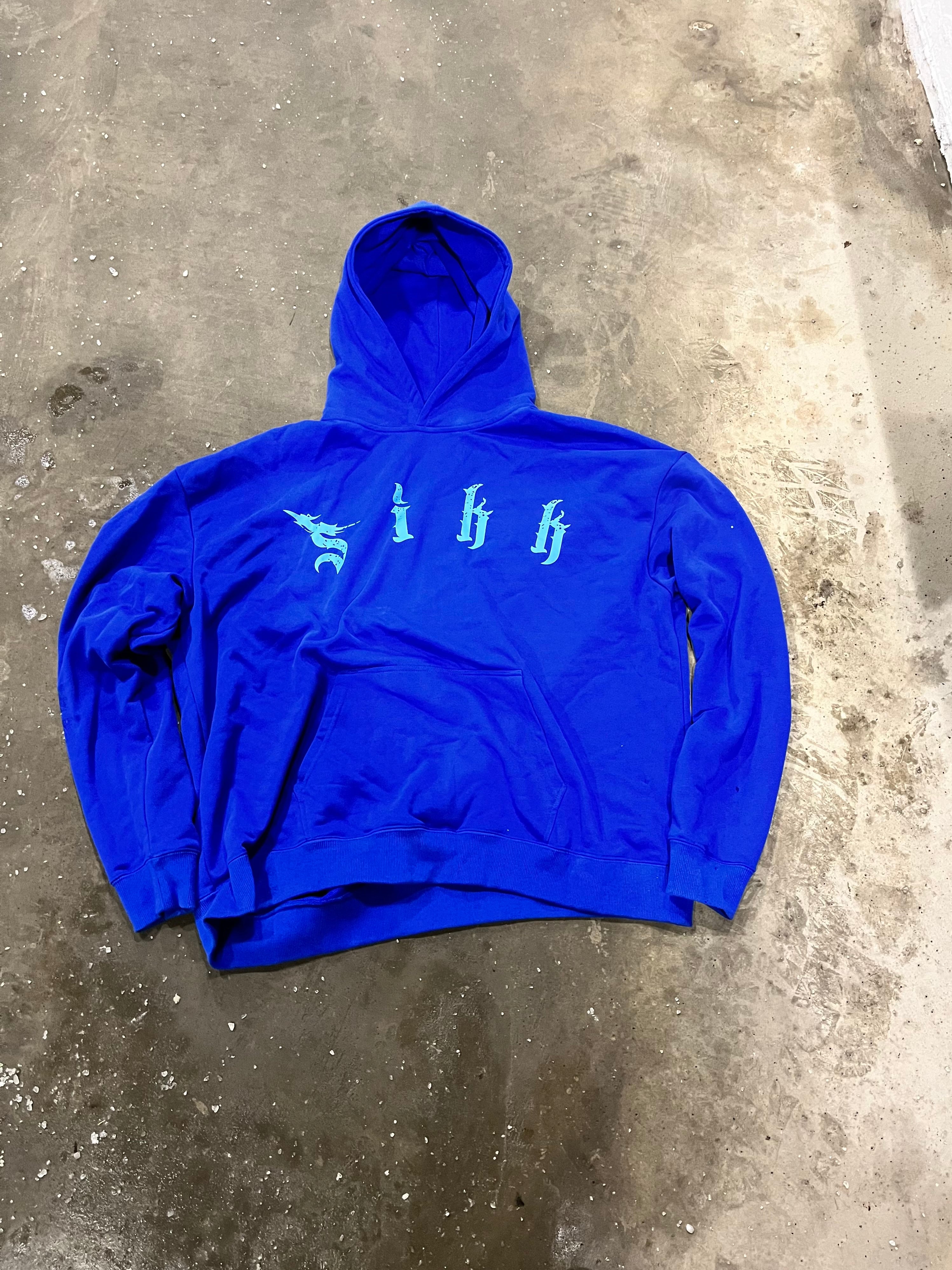 Blue "Sikk" Hoodie