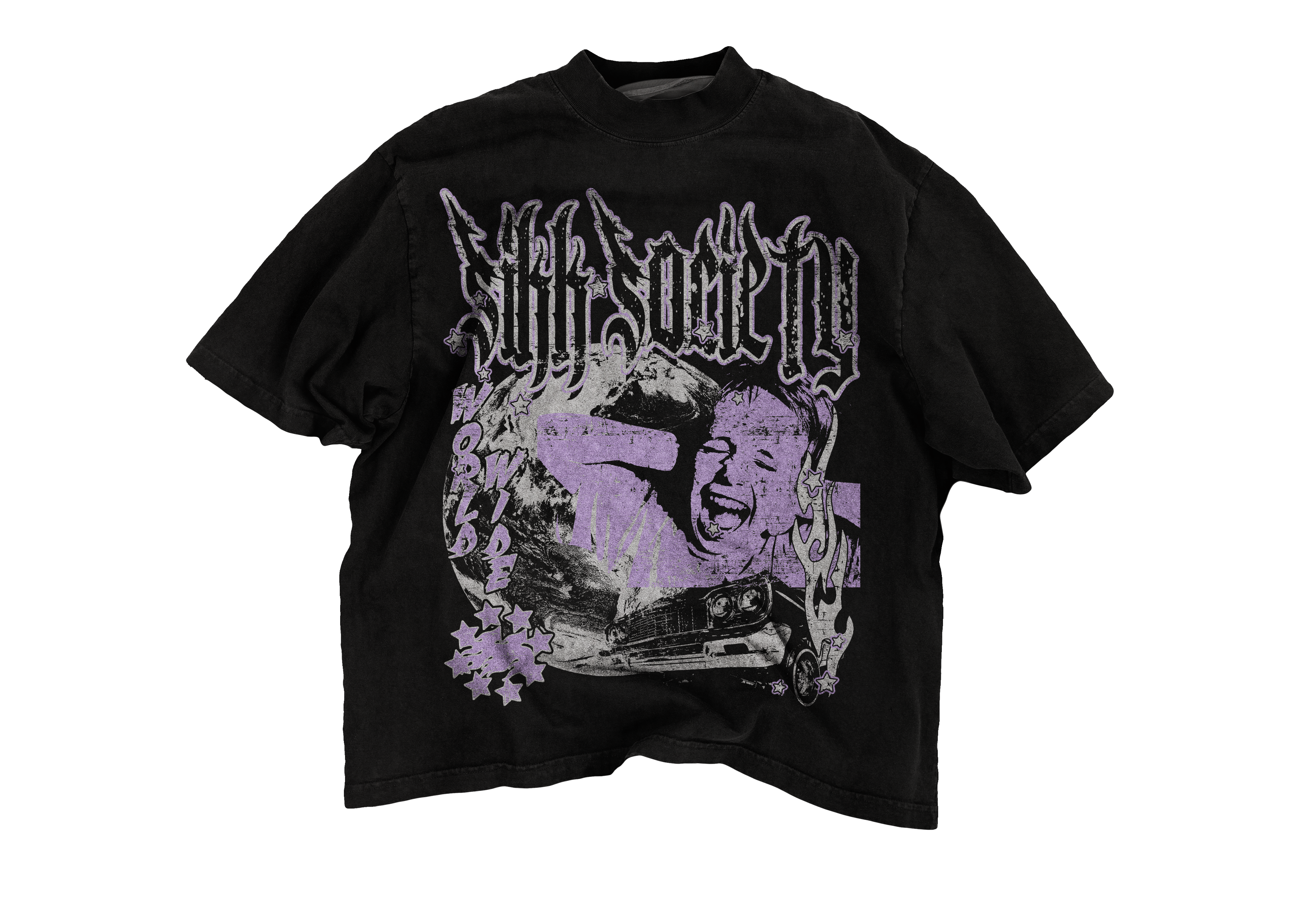 Sikk Society Worldwide Tee "Purple"