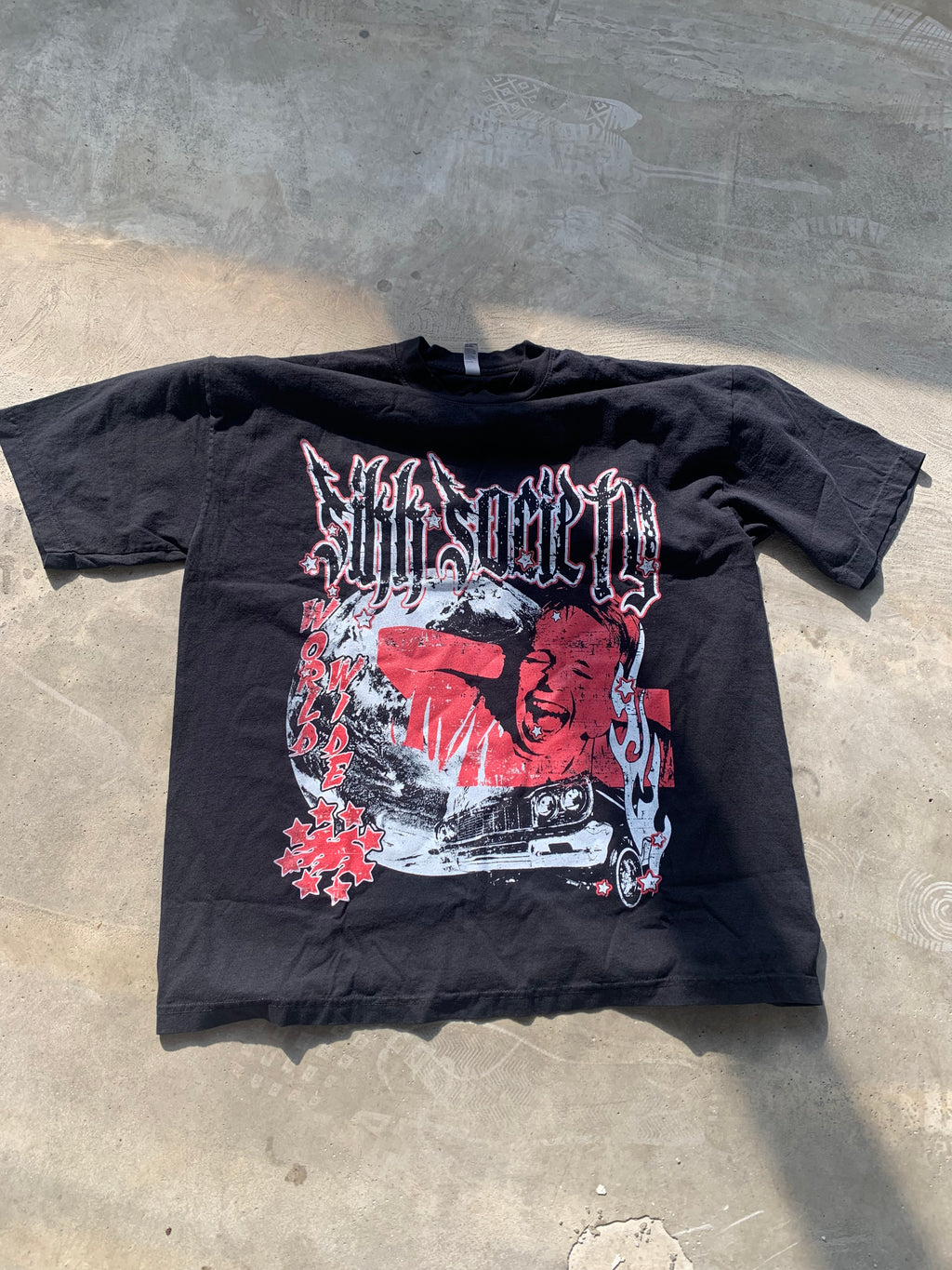Sikk Society Worldwide Tee "Red"