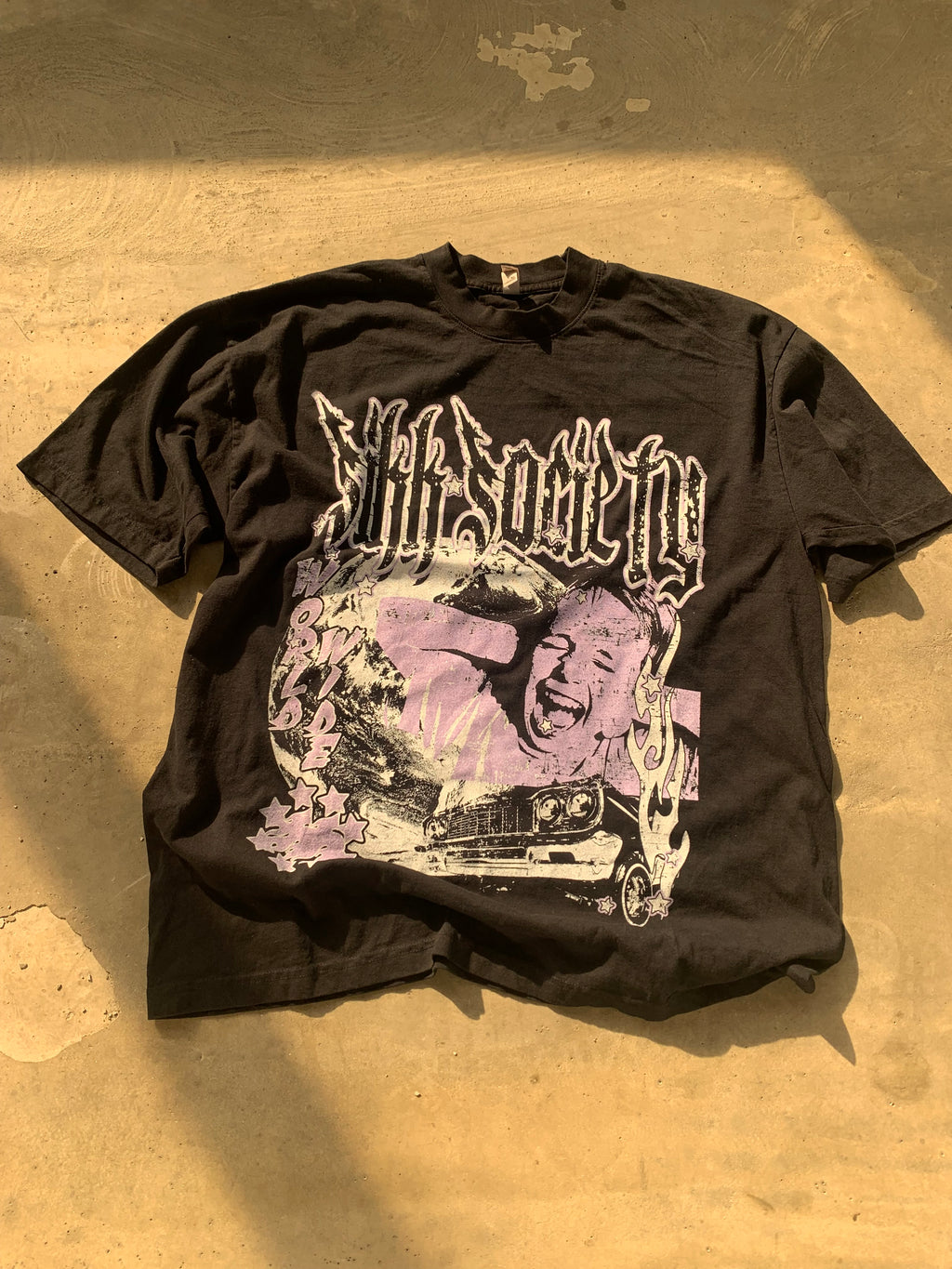 Sikk Society Worldwide Tee "Purple"