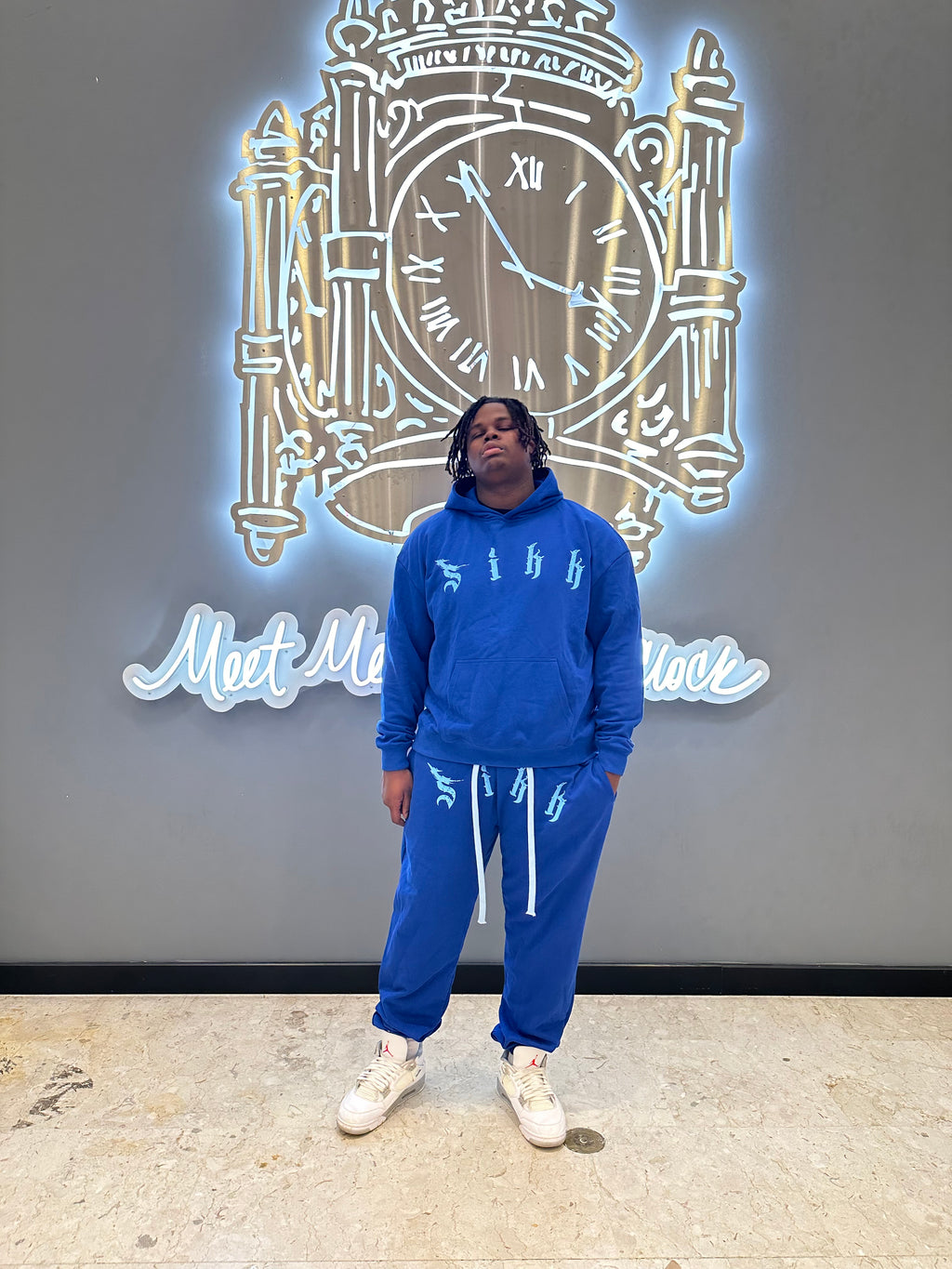 Blue "Sikk" Hoodie
