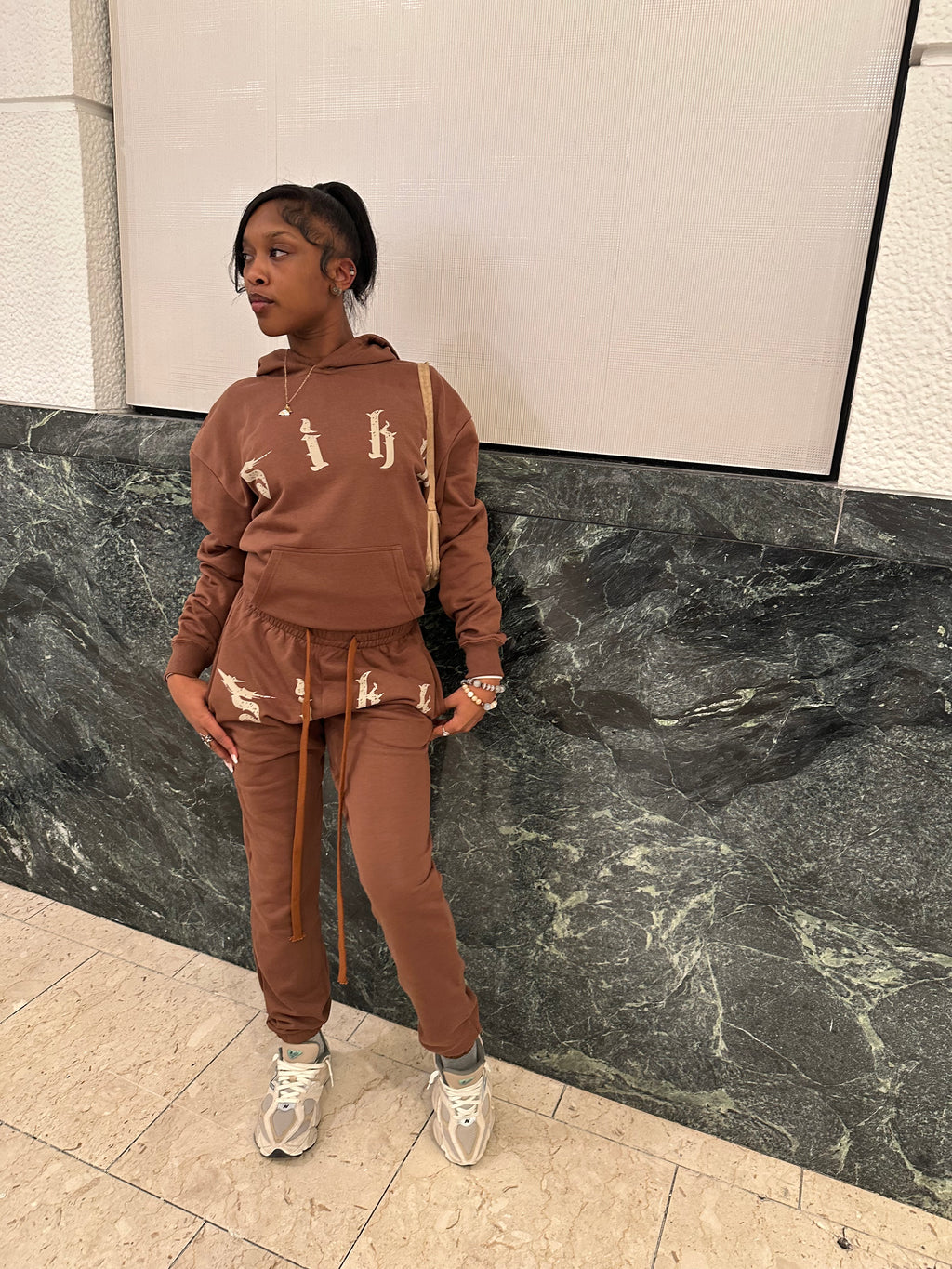 Brown "Sikk" Hoodie