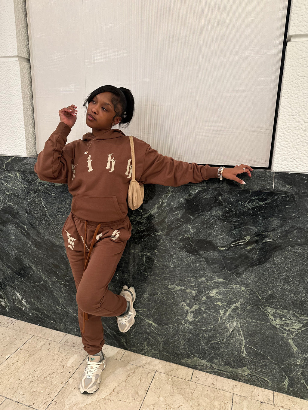 Brown "Sikk" Hoodie