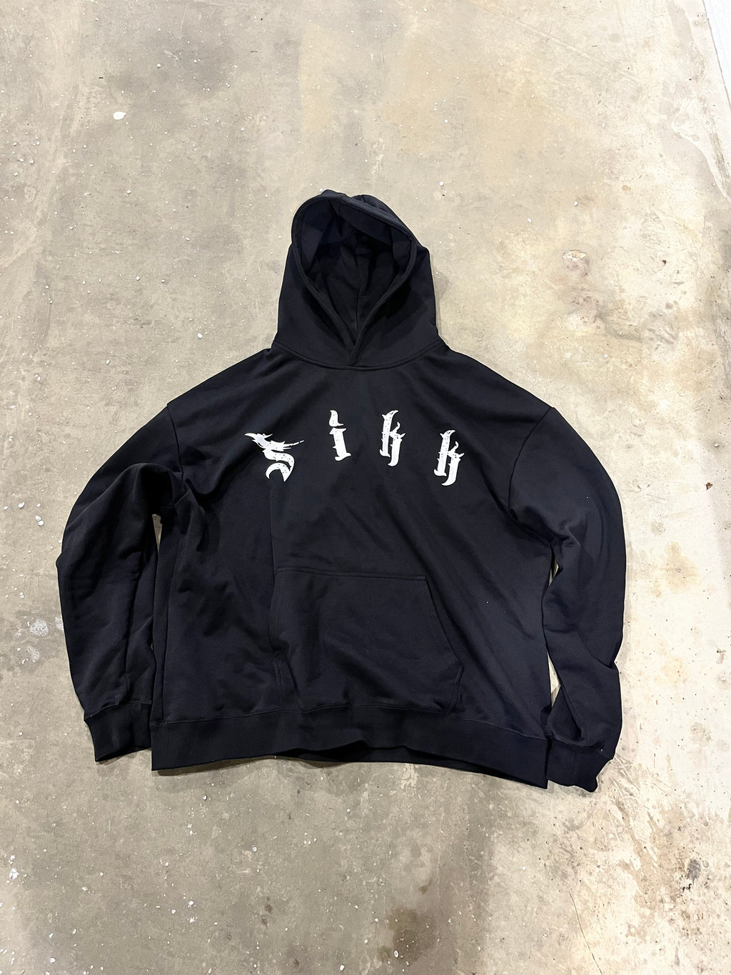 Black "Sikk" Hoodie