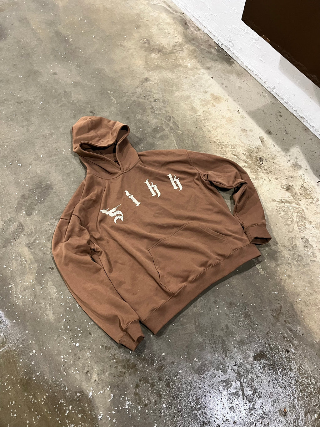 Brown "Sikk" Hoodie