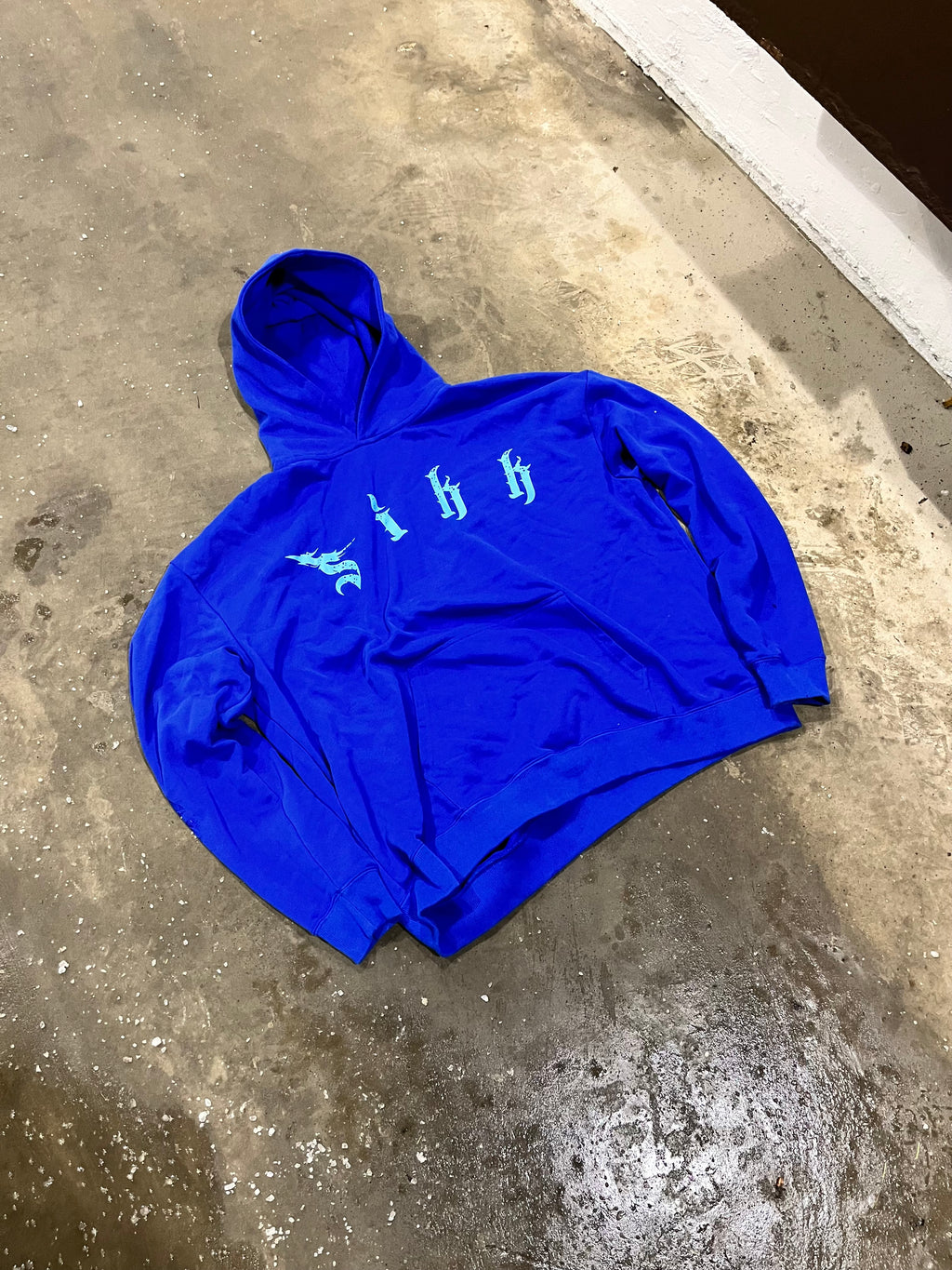 Blue "Sikk" Hoodie