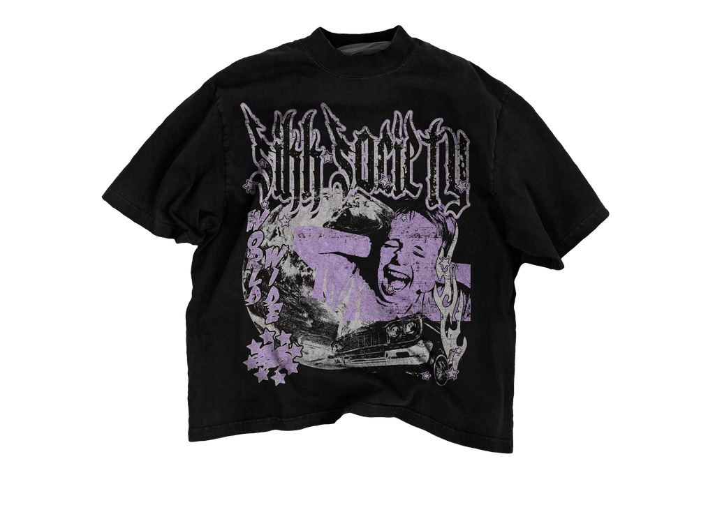 Sikk Society Worldwide Tee "Purple"