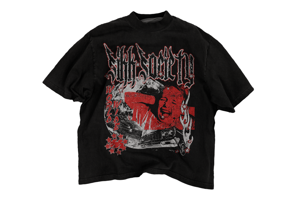 Sikk Society Worldwide Tee "Red"
